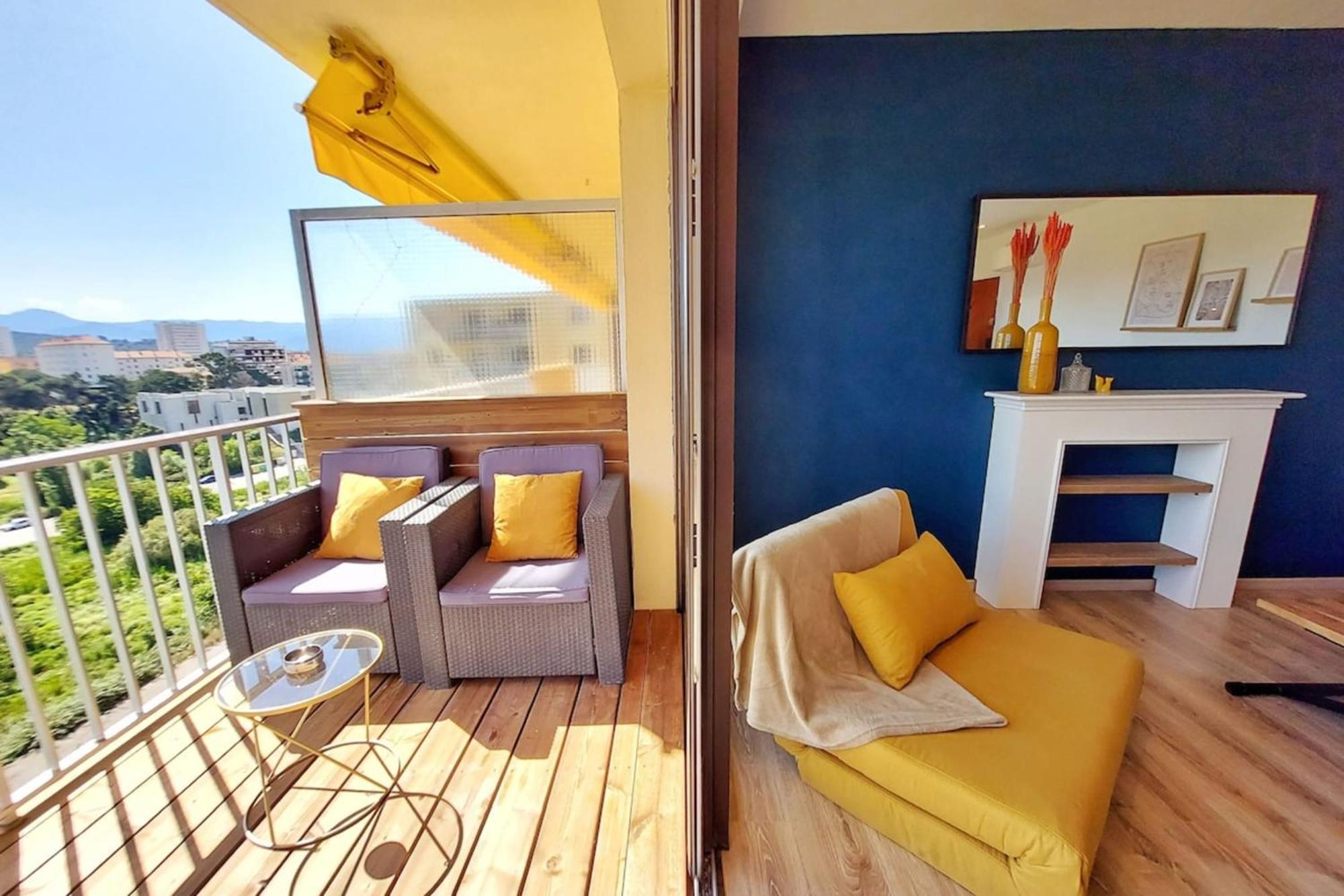 Ferienwohnung Marlene - Terrace Free Parking - By Tgb Ajaccio  Exterior foto