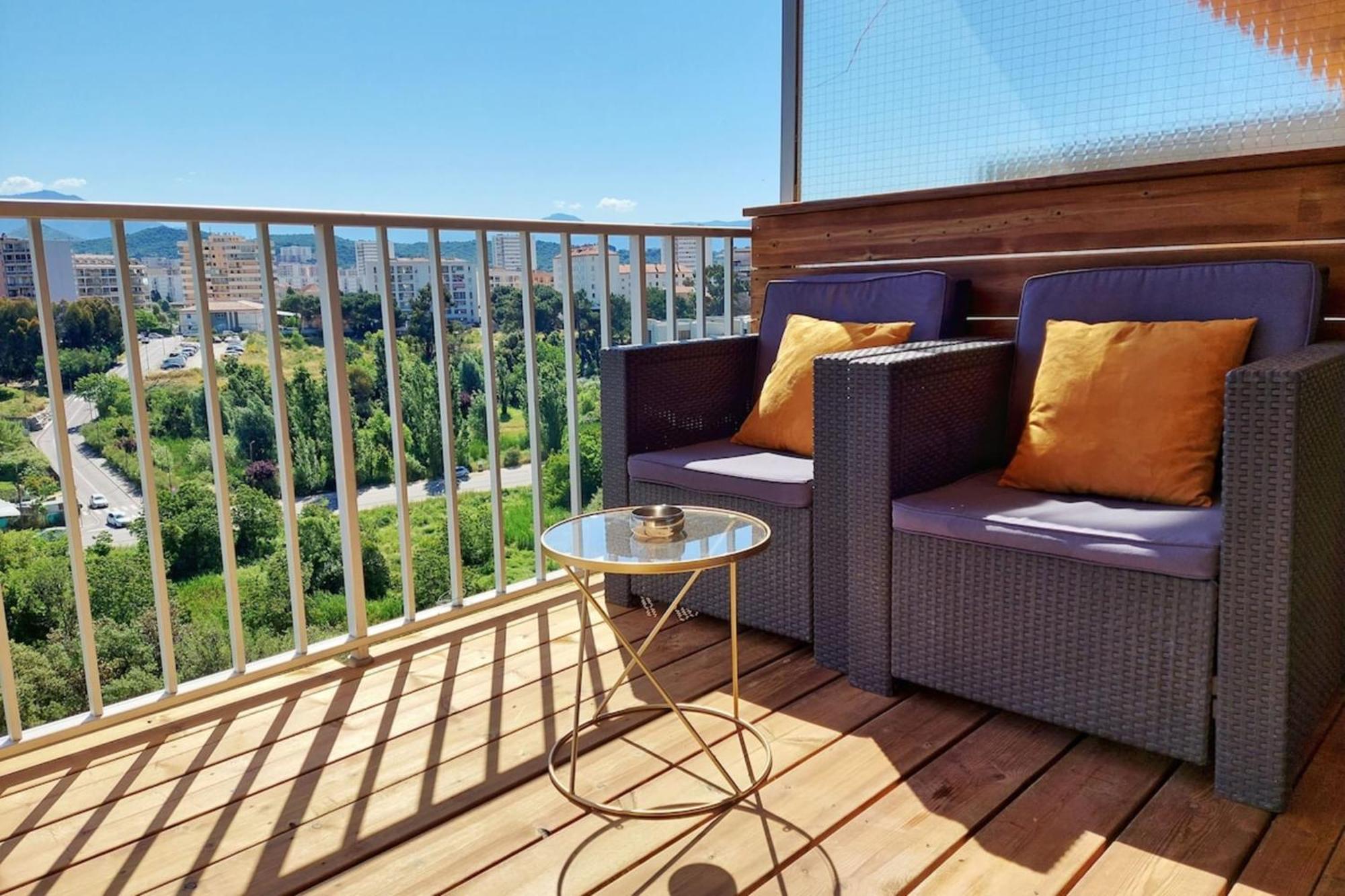 Ferienwohnung Marlene - Terrace Free Parking - By Tgb Ajaccio  Exterior foto